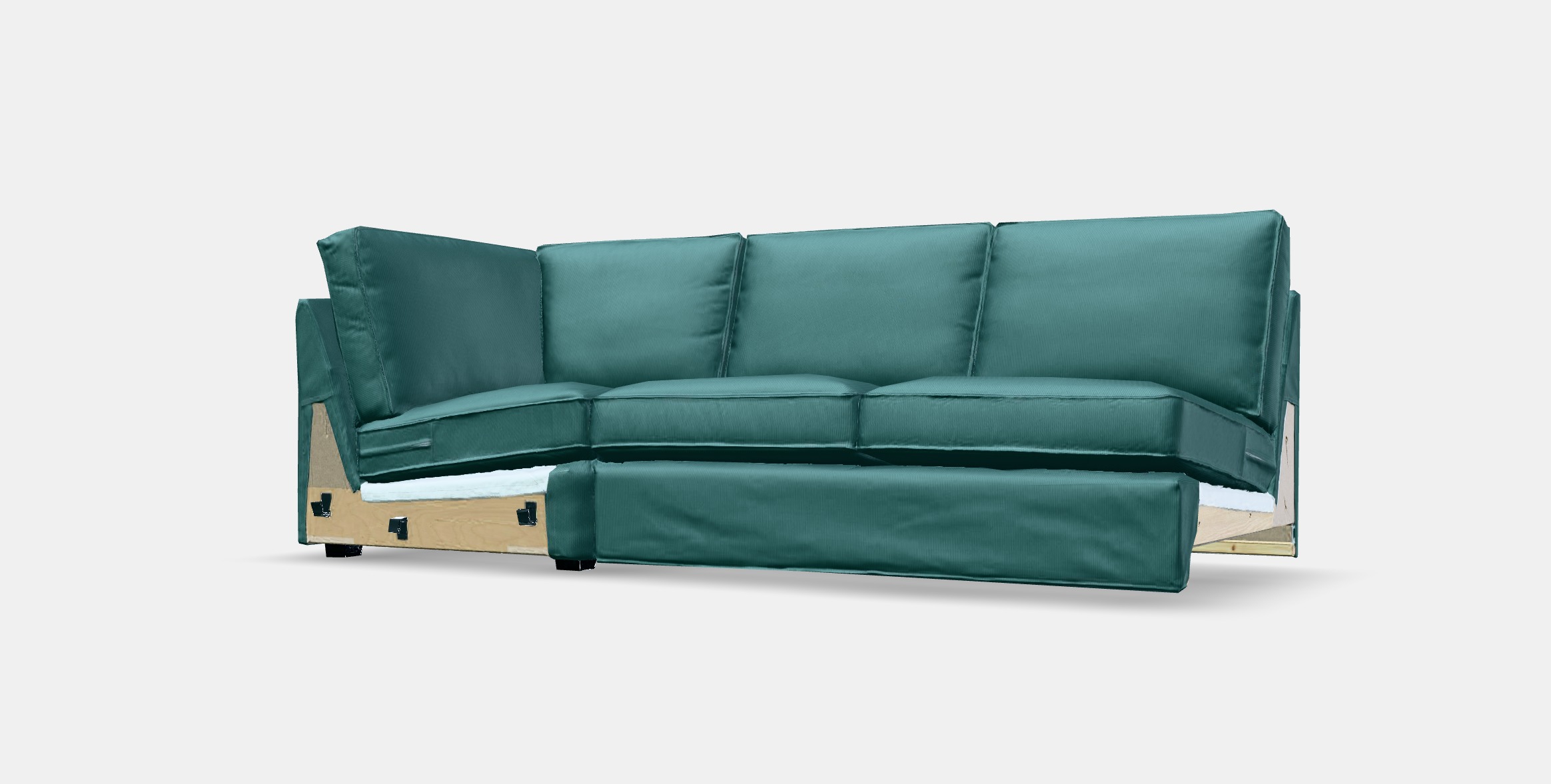 KIVIK Cover for corner section 1 Low-poly 3D model_11