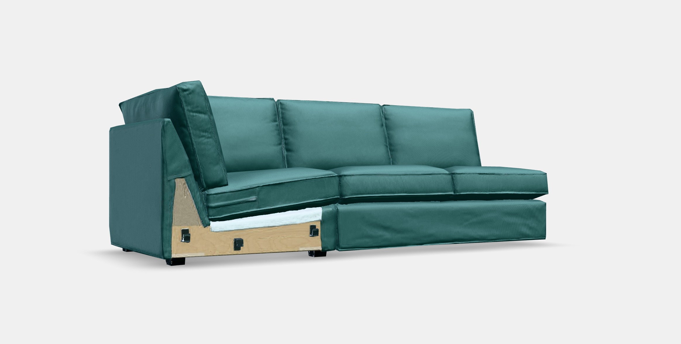 KIVIK Cover for corner section 1 Low-poly 3D model_13