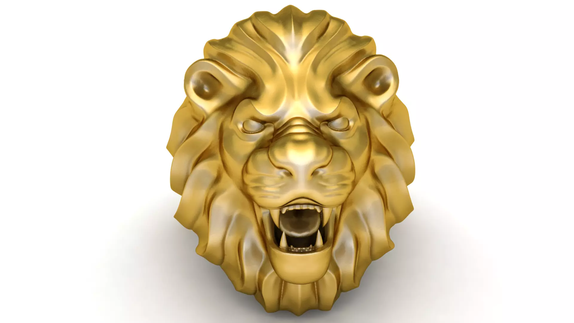 LION KING ANIMAL RING 3D PRINTABLE MODEL 3D print model