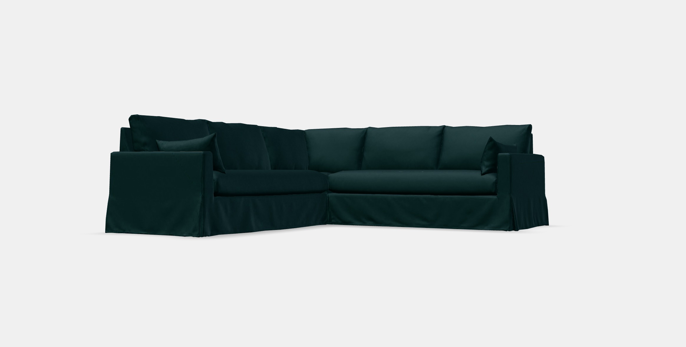 HYLTARP Cover for corner sofa 4-seat 3D model_13