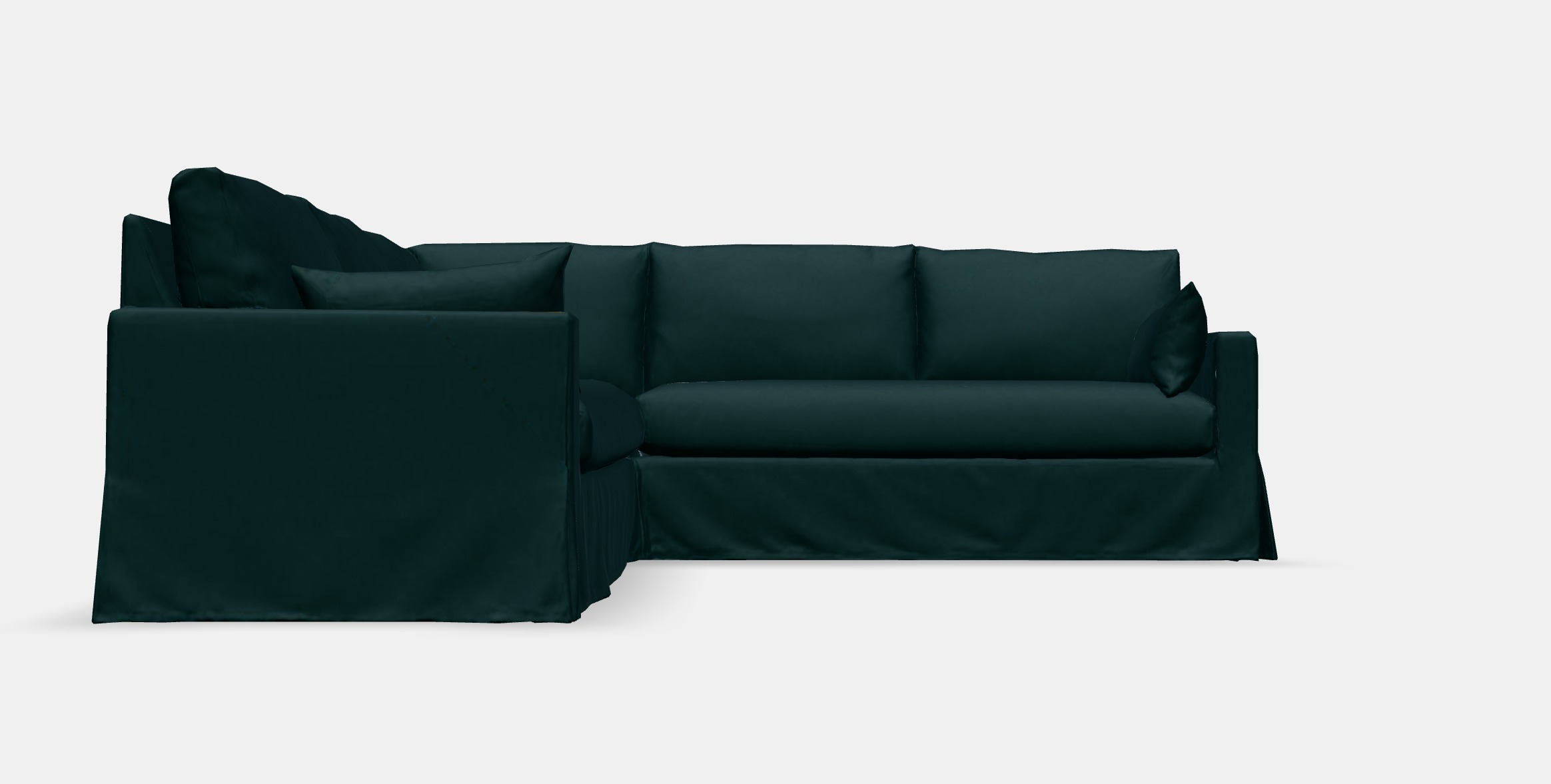 HYLTARP Cover for corner sofa 4-seat 3D model_10