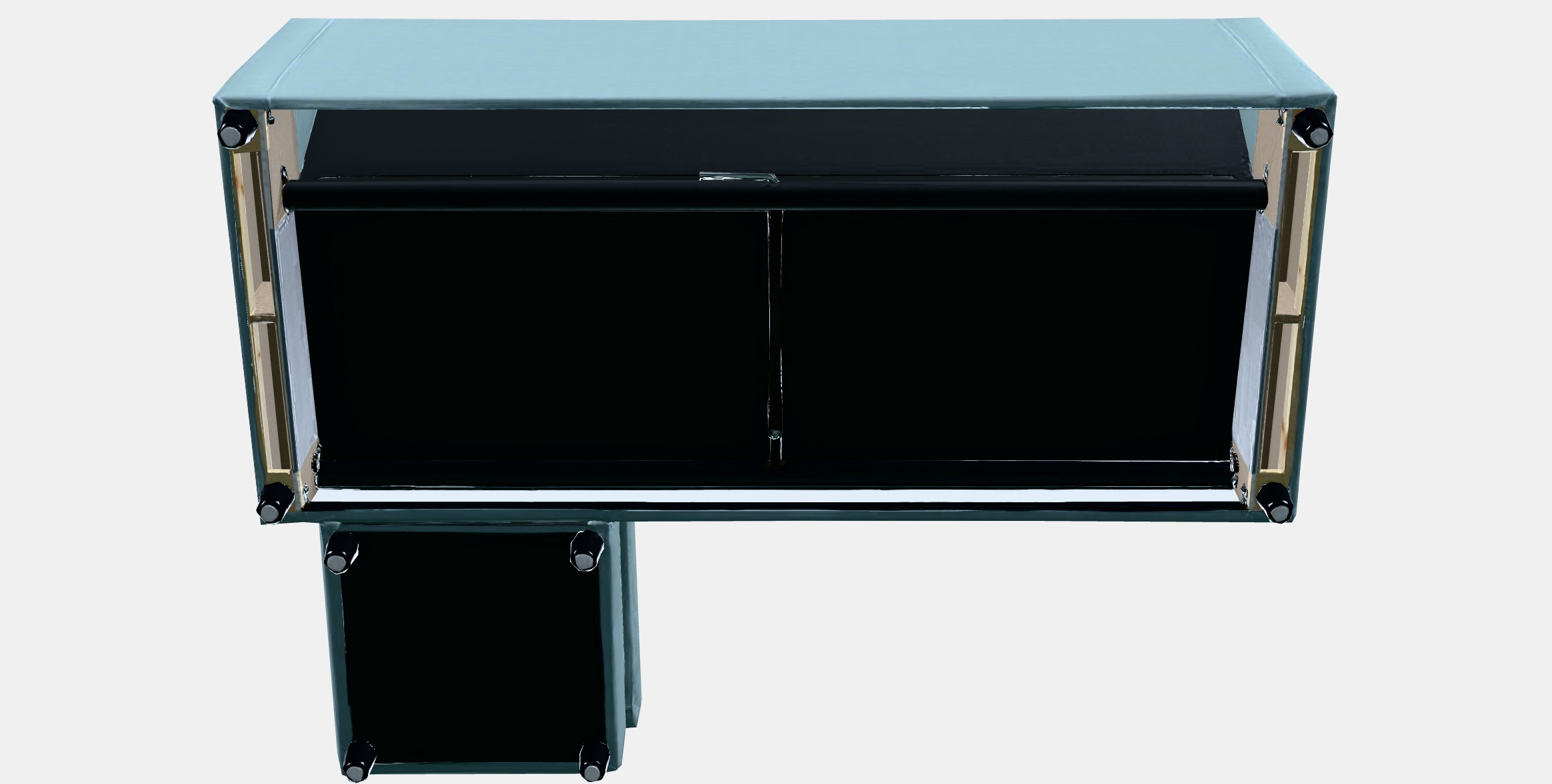 VINLIDEN Cover for 3-seat sofa 4 Low-poly 3D model_8