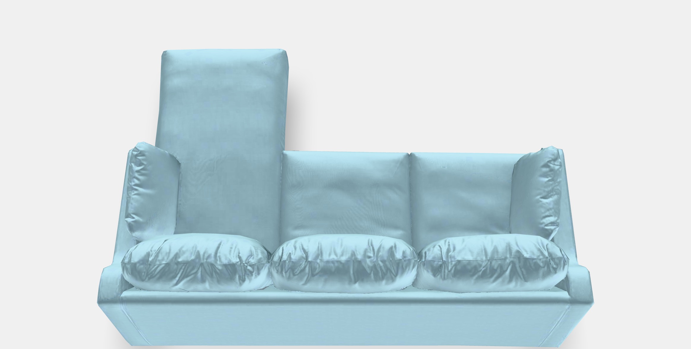 VINLIDEN Cover for 3-seat sofa 4 Low-poly 3D model_4