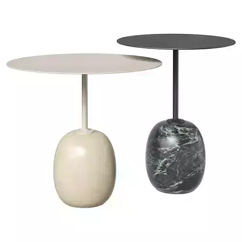 And Tradition tables Luca Nichetto LN8 LN9 3D model
