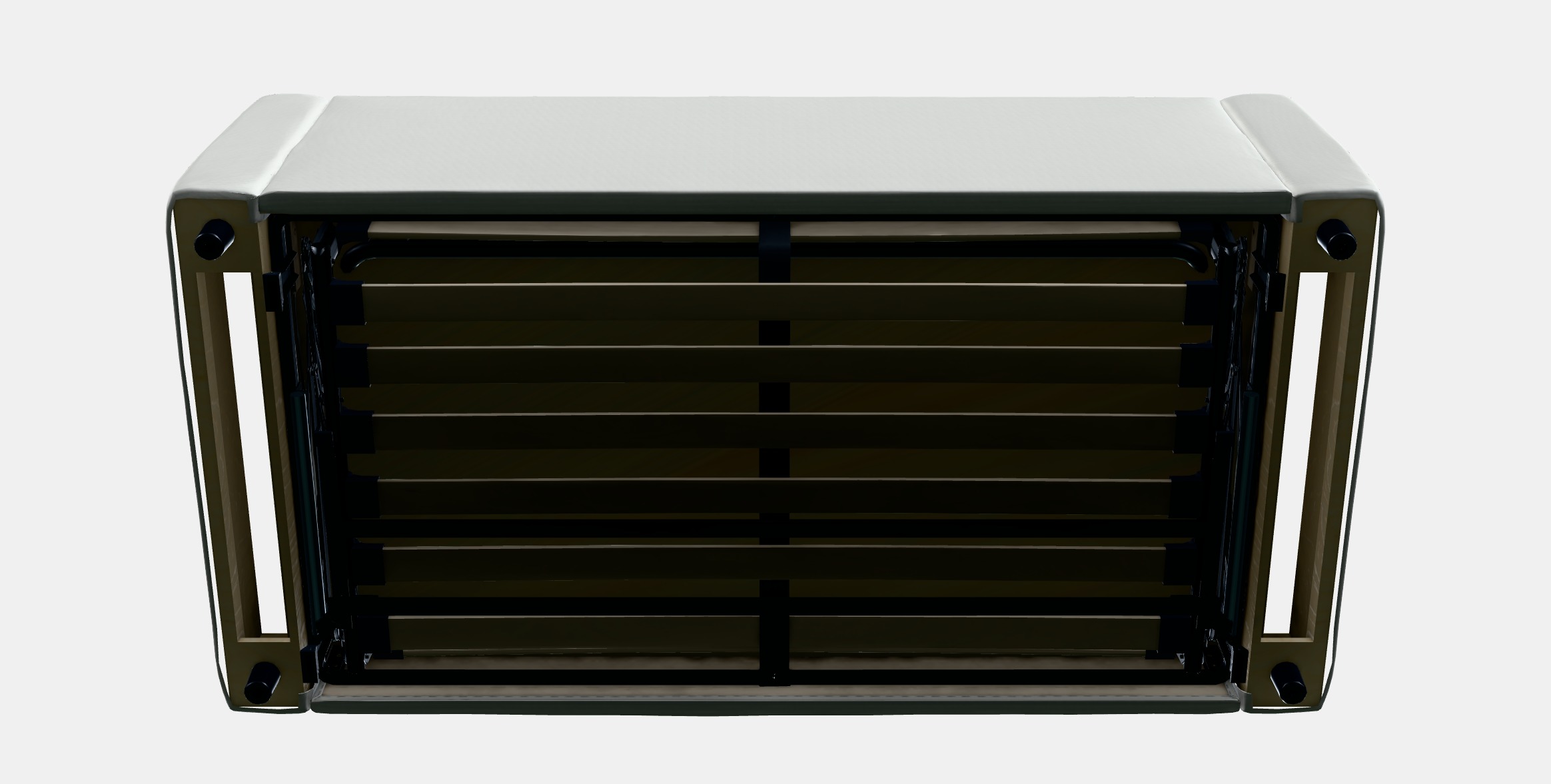 VIMLE Cover for 2-seat sofa-bed 3D model_7