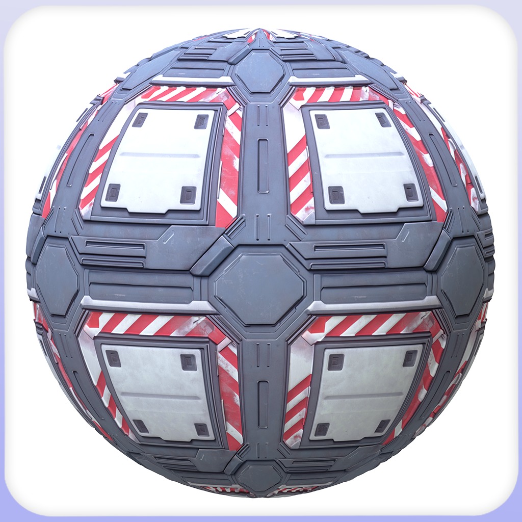 SciFi Seamless Texture Texture_3