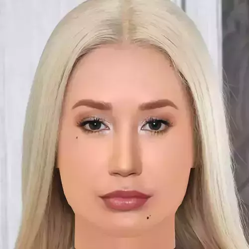 Iggy Azalea Head - No Hair - Low poly head for game Low-poly 3D model