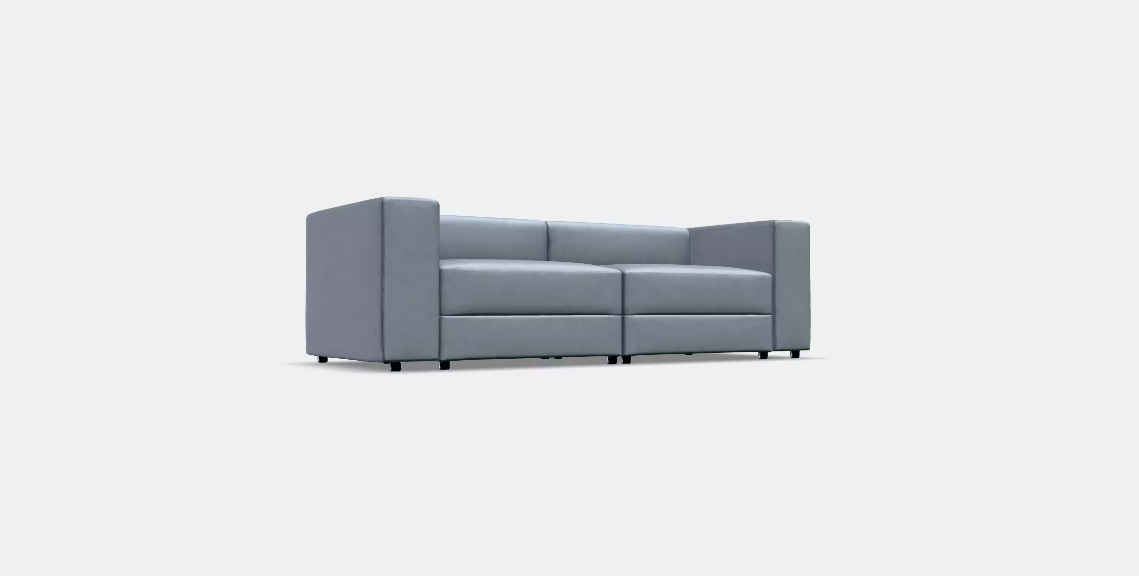 JATTEBO 3-seat modular sofa 2 Low-poly 3D model_0