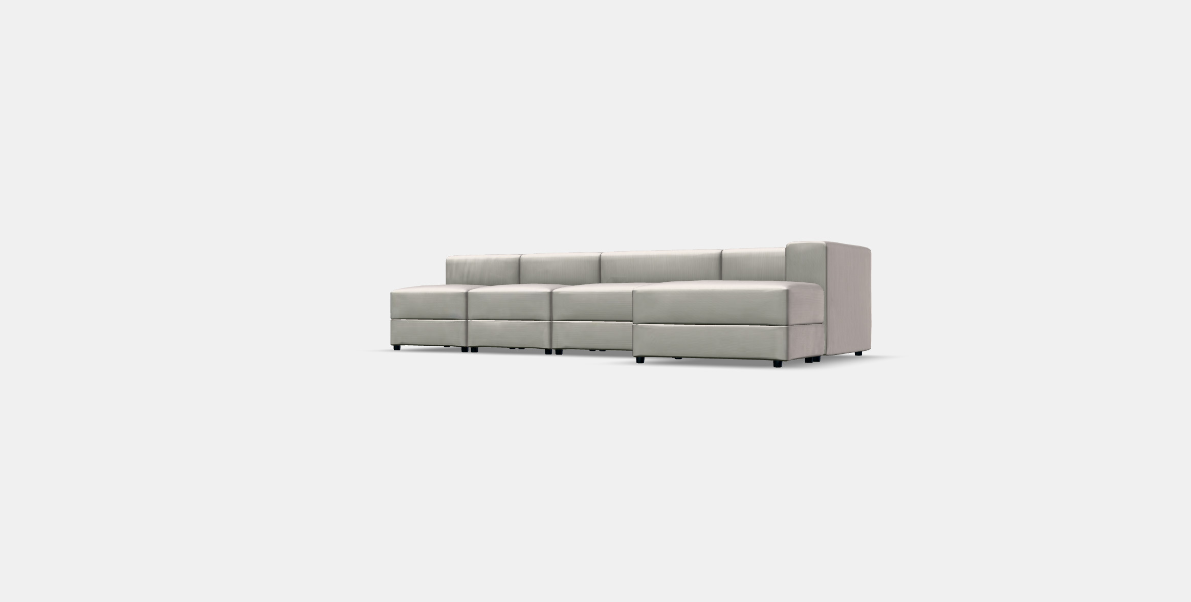 JATTEBO 45-seat mod sofa w chaise longue 3D model_12