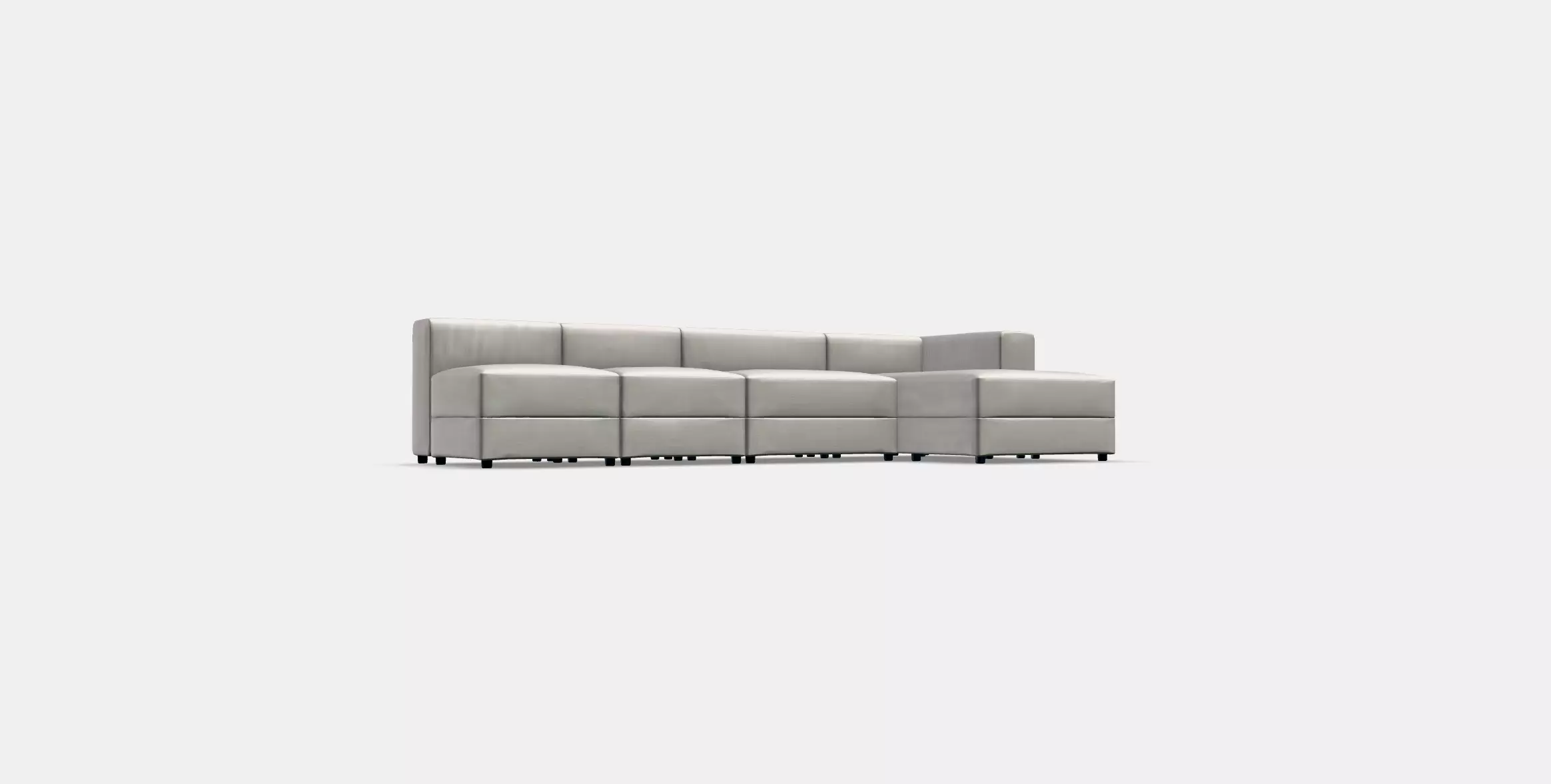 JATTEBO 45-seat mod sofa w chaise longue 3D model_0