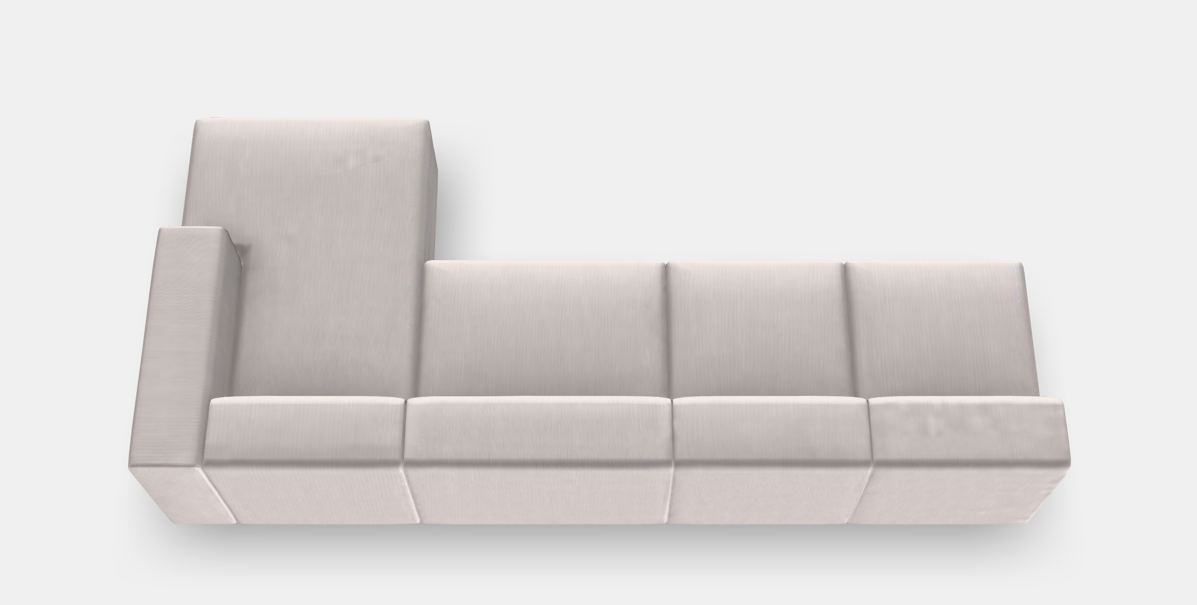 JATTEBO 45-seat mod sofa w chaise longue 3D model_4