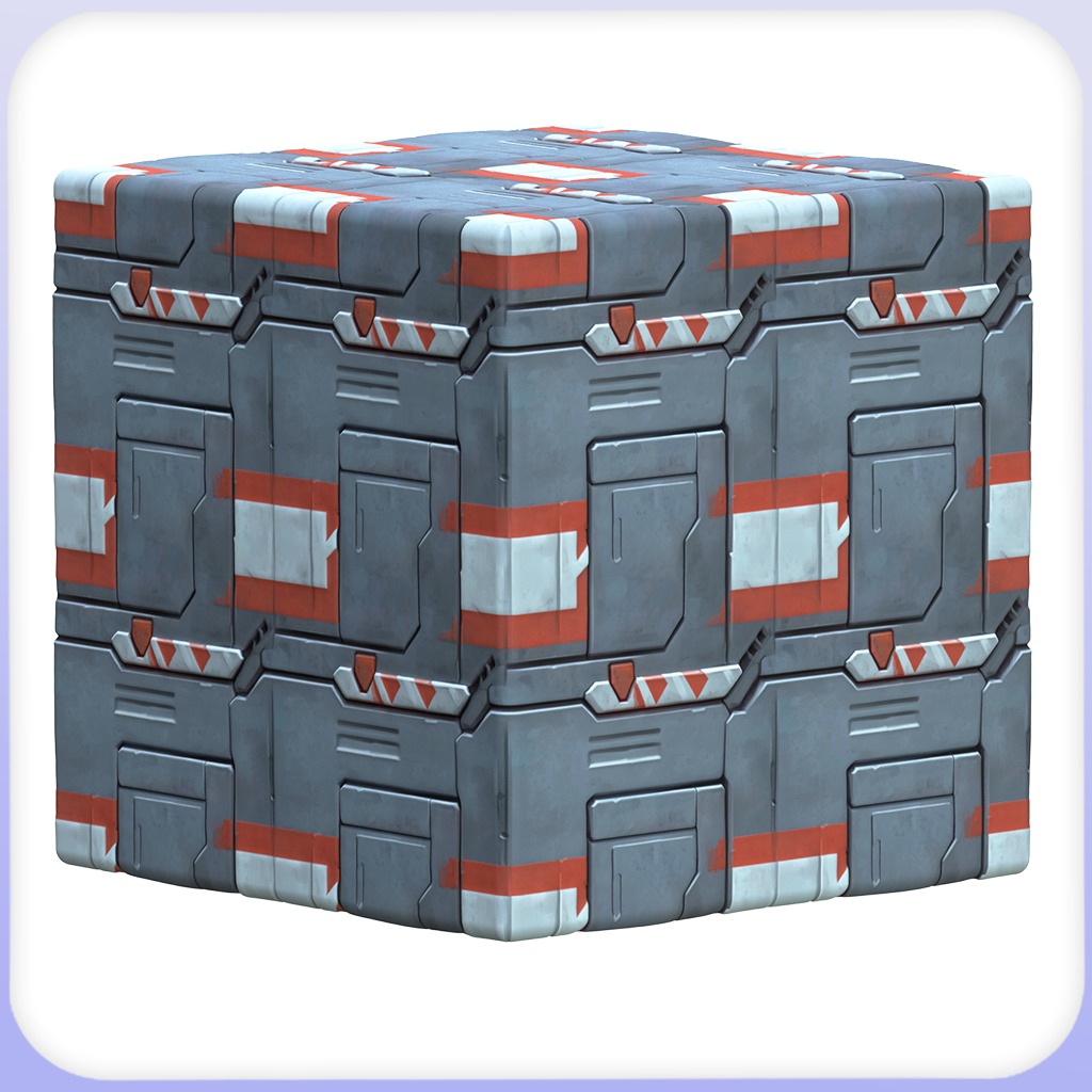 SciFi Seamless Texture Texture_2