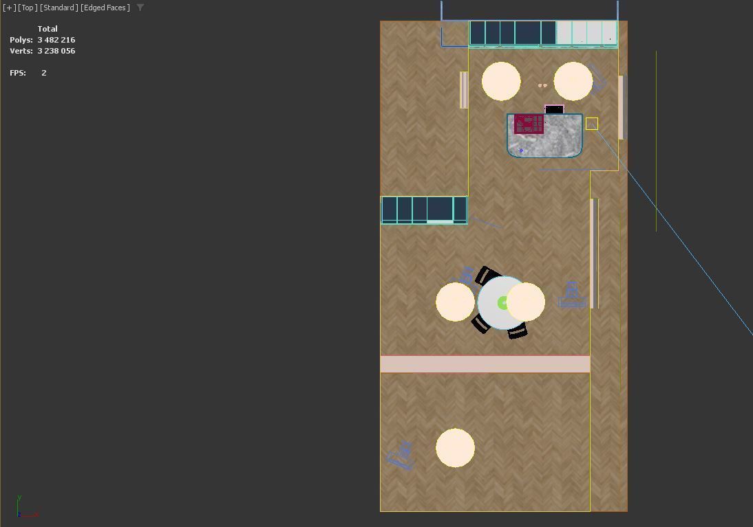 Nordik Kitchen 3D model_8