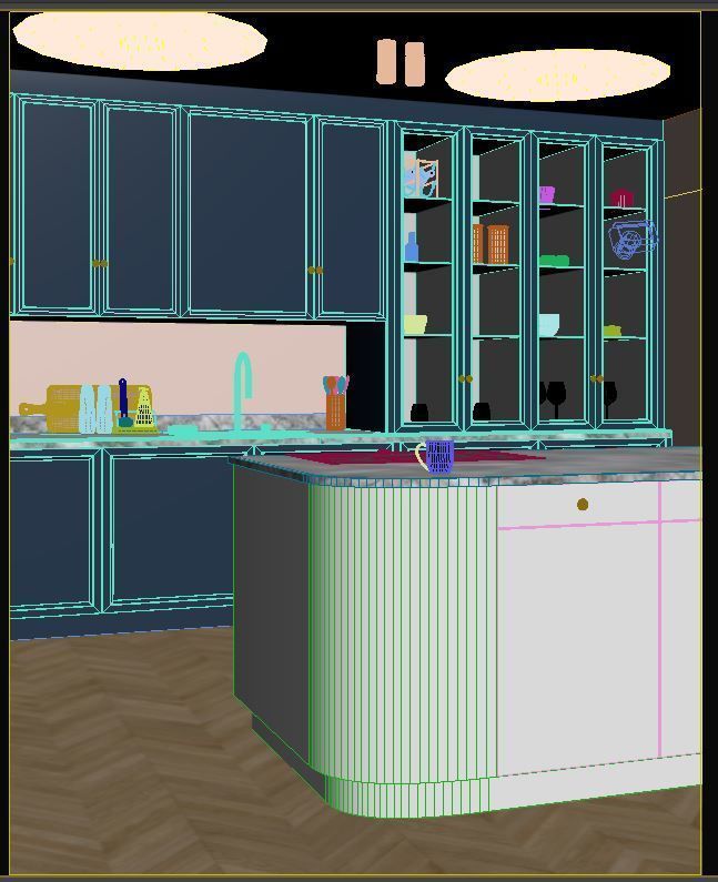 Nordik Kitchen 3D model_5