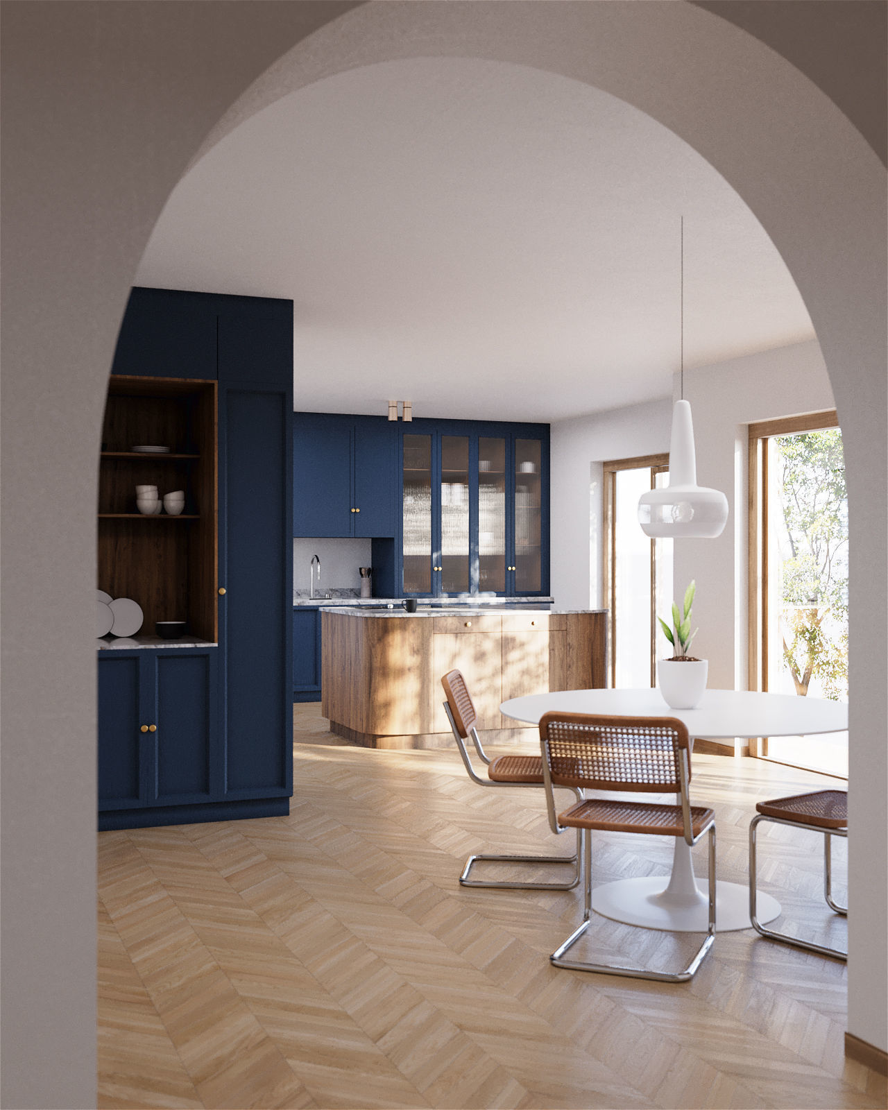 Nordik Kitchen 3D model_2