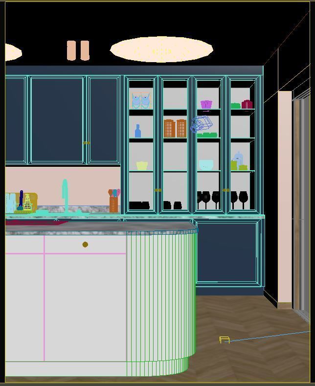 Nordik Kitchen 3D model_4