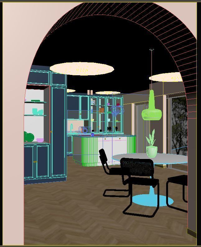 Nordik Kitchen 3D model_6