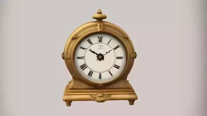 ornate vintage clock