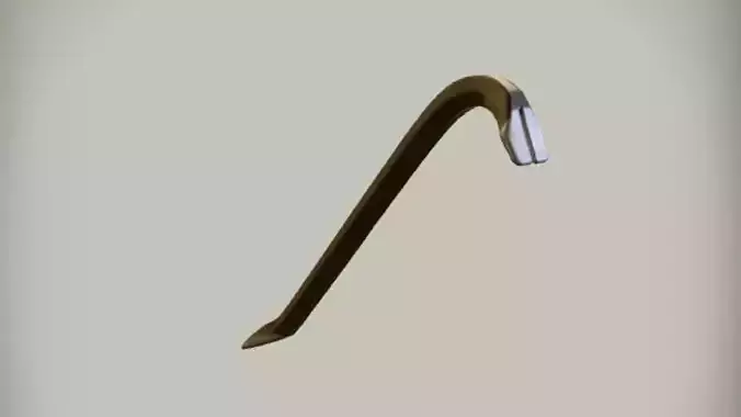 metal crowbar tool