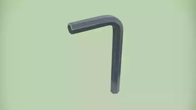 Hexagonal Allen wrench