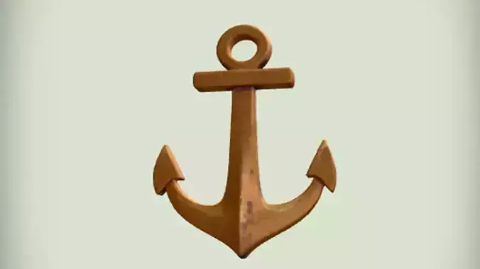 golden ship anchor