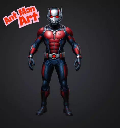 Ant Man Art Design 3D print model