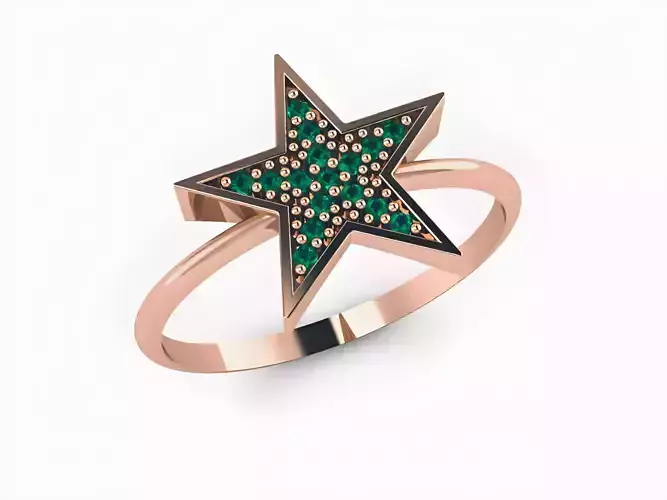 Star Diamond Ring