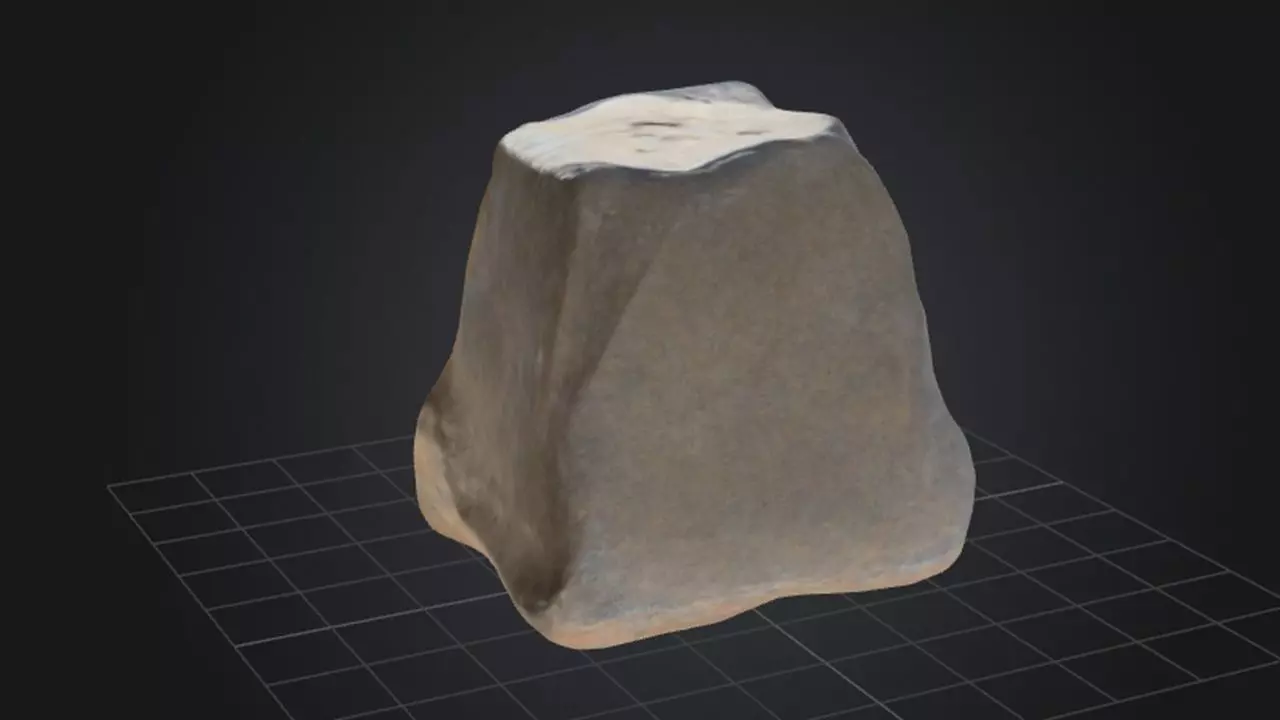 rock chair 3D Game Ready Model 3D model_0