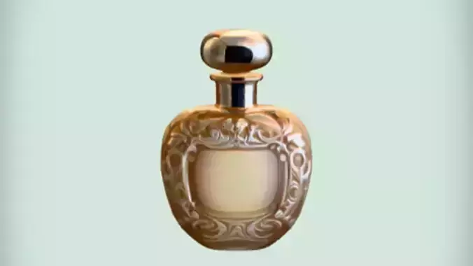 ornate perfume bottle 