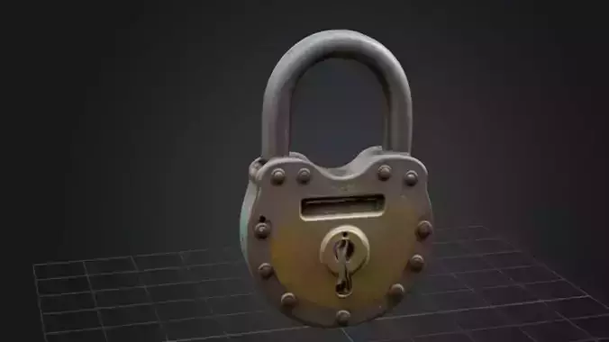 Old metal Lock