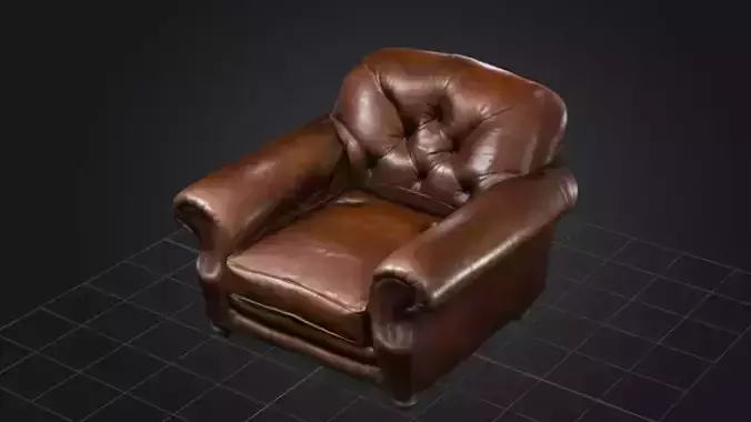 old Leather Armchair