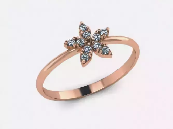 Delicate Diamond Ring