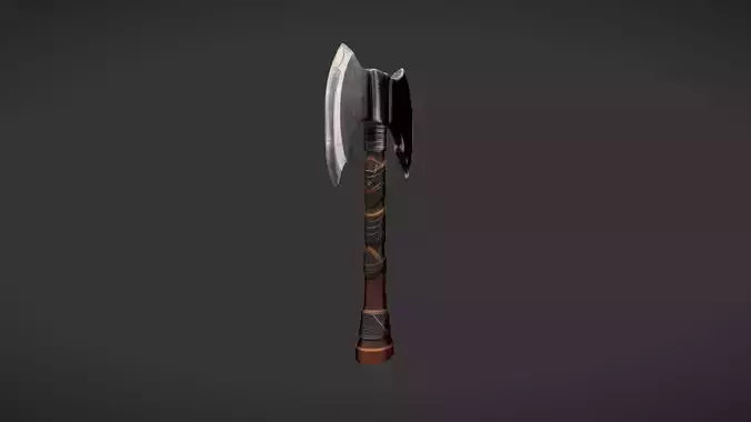 medieval double headed axe