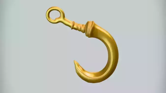 golden fish hook