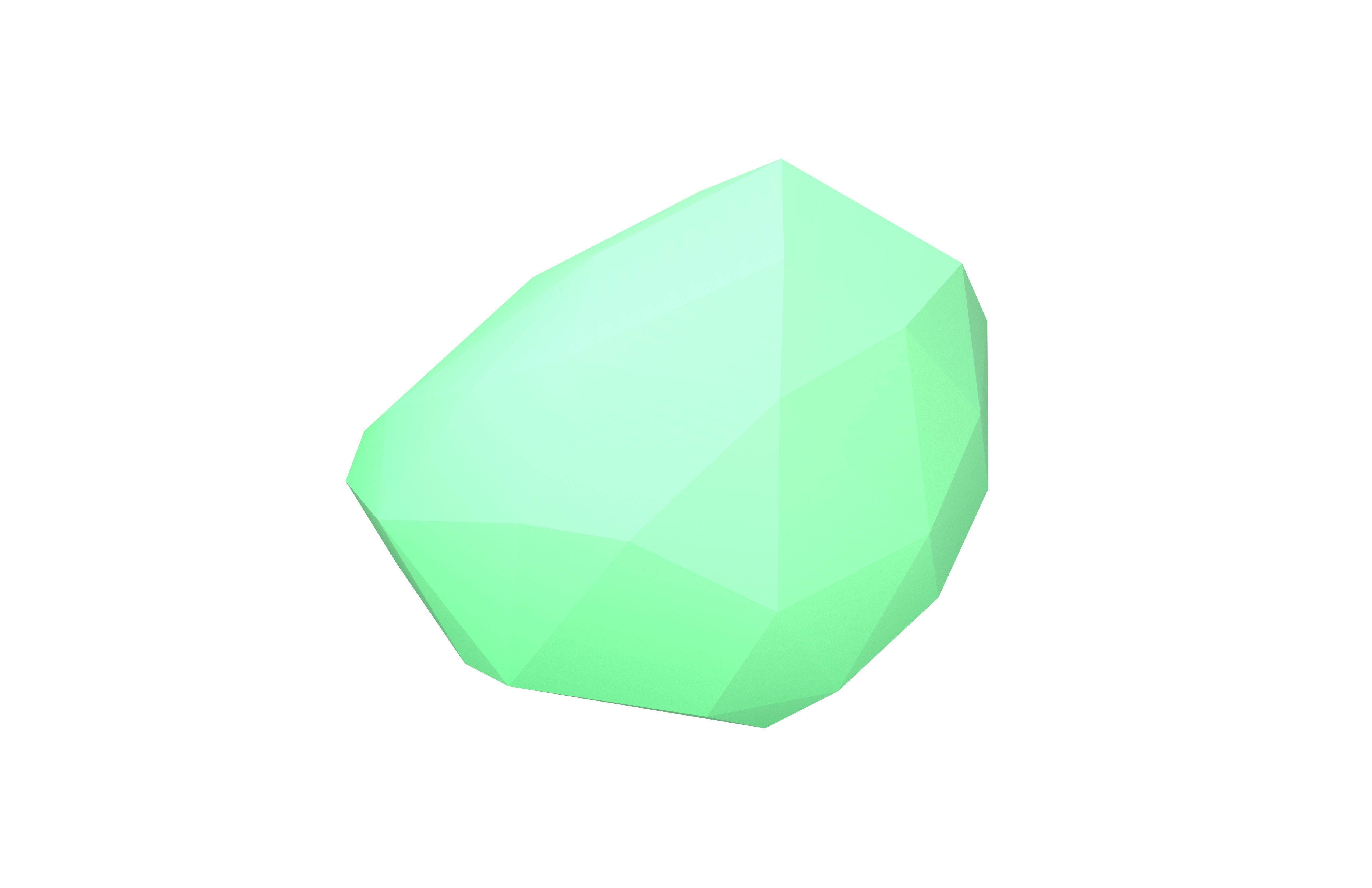 Cartoon Ore v1 001 Low-poly 3D model_1