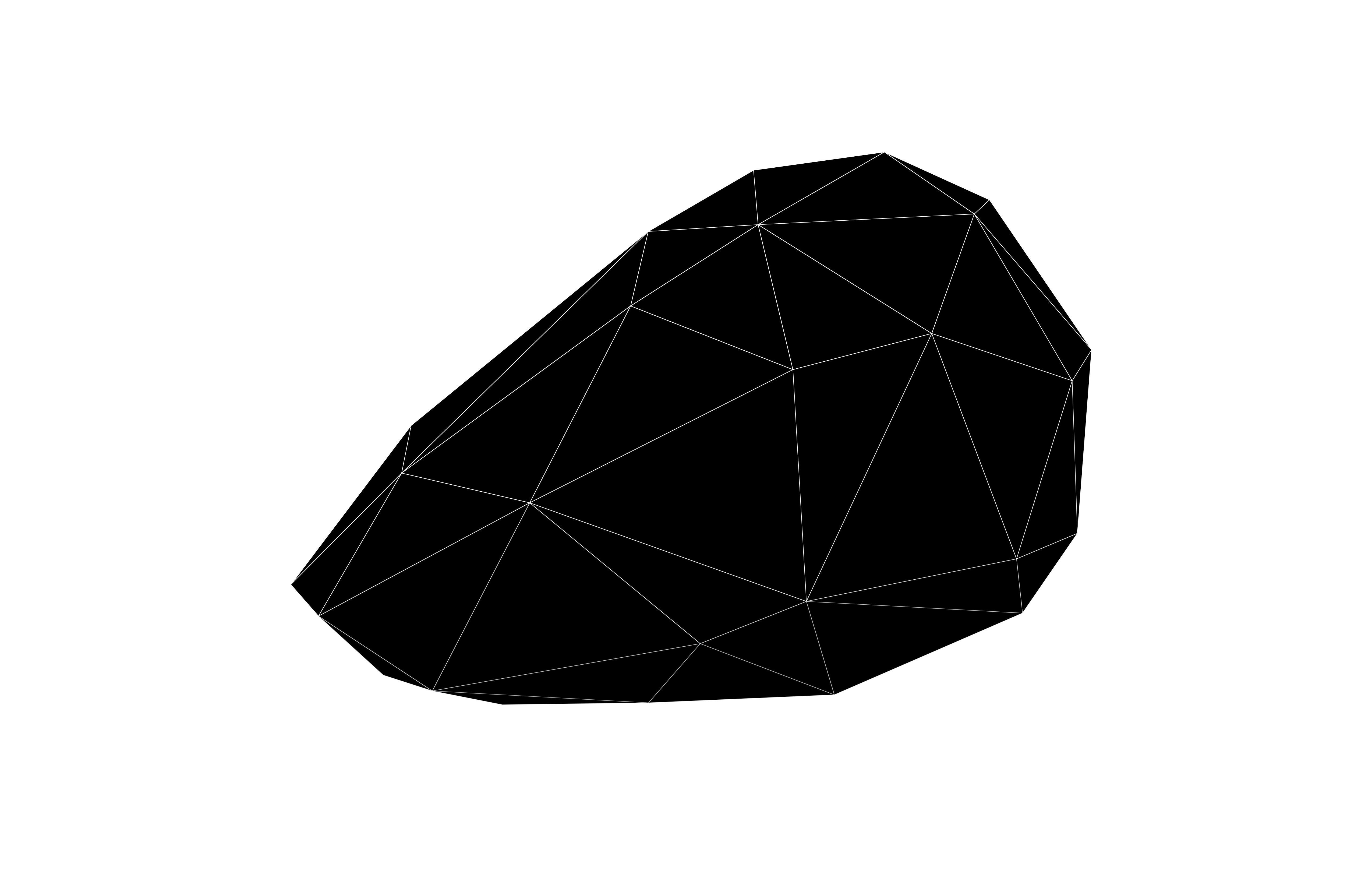 Cartoon Ore v1 001 Low-poly 3D model_4