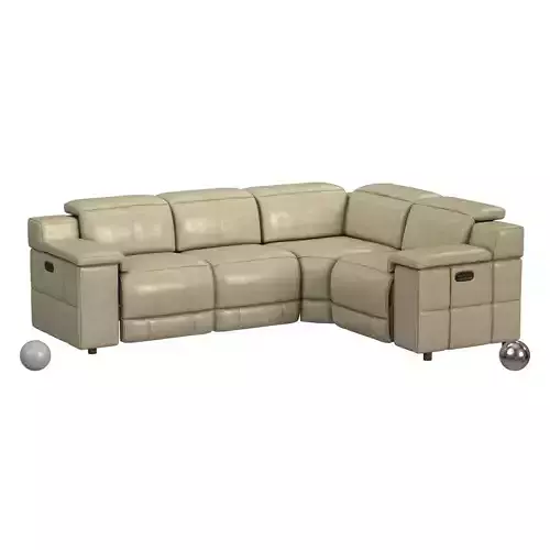 Downtown- Fulton Power Reclining L-Shape Sectional