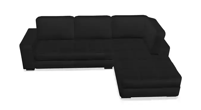 Modern 3-Seater Sectional Sofa