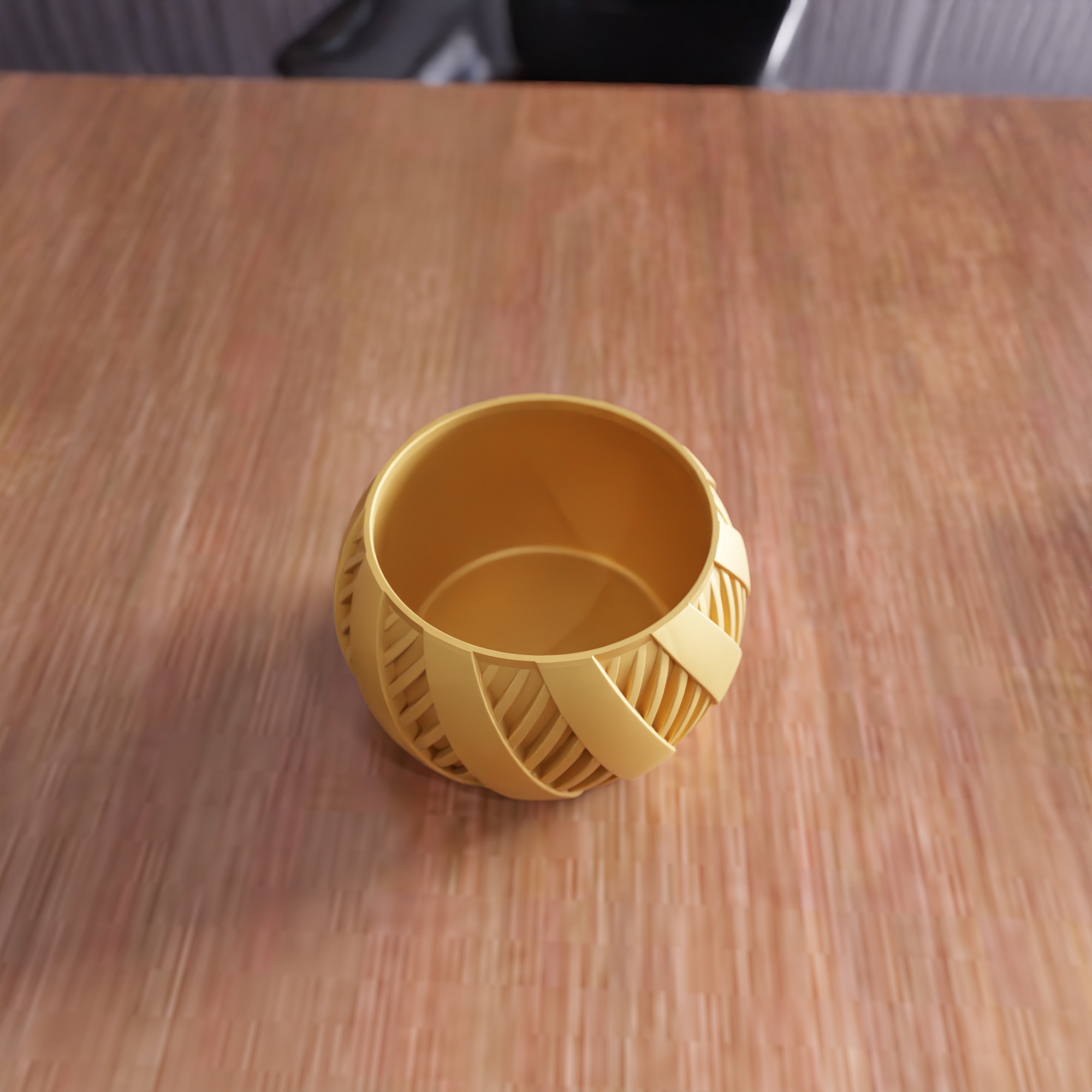 Decorative Flower Pot - 404 3D print model_5