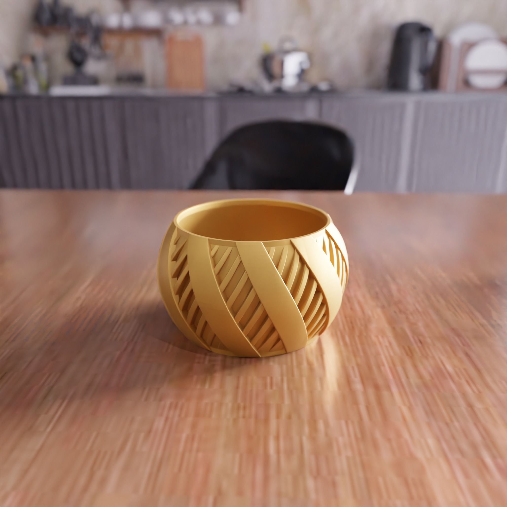 Decorative Flower Pot - 404 3D print model_2