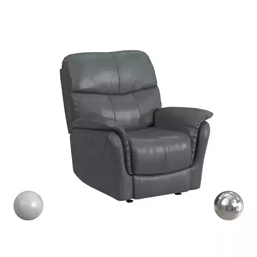Club Level-Cary Glider Recliner Low-poly 3D model