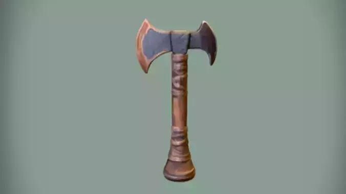 Viking style battle axe 