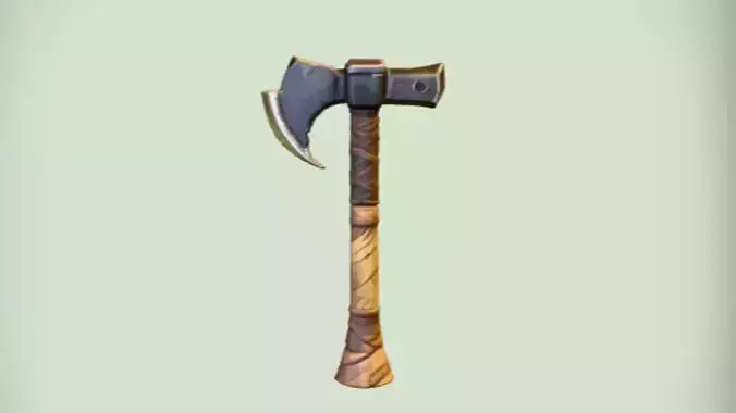 Viking style battle axe