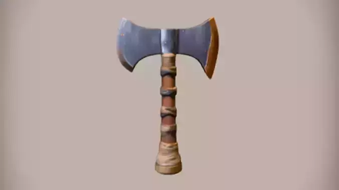 Medieval double headed axe 