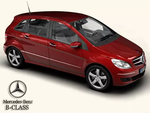 Mercedes B-Class 3D model_0