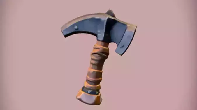 fantasy style battle hammer