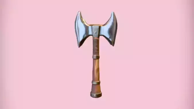 double sided battle axe 