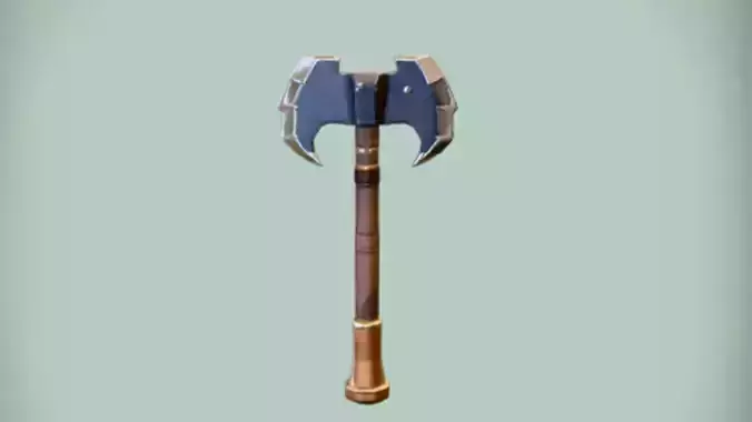 double headed battle axe 