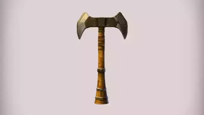 double headed battle axe 