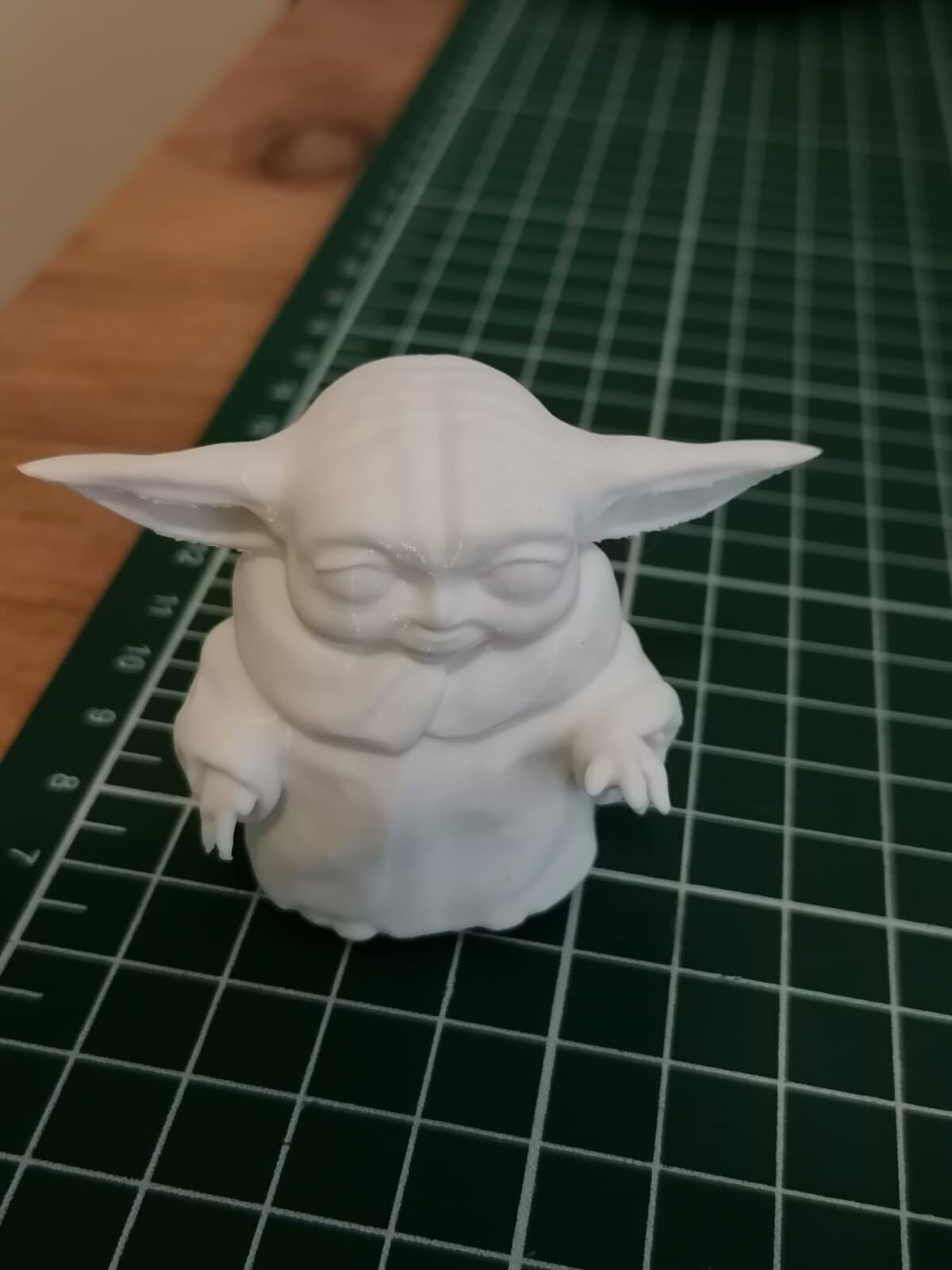 Baby yoda art 3D print model_1